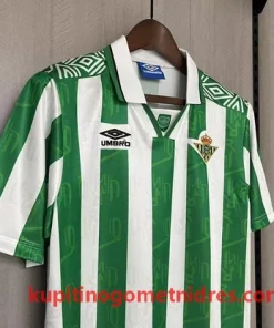 Alternative view of Real Betis Retro Nogometni Dresi Domači 1994-95