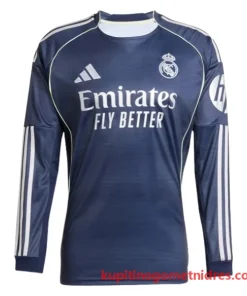 Alternative view of Real Madrid E.Militao 3 Nogometni Dresi Gostujoči 2025/26 - Dolgi Rokav