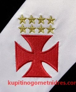 Alternative view of Retro 2011 Vasco da Gama Nogometni Dresi Črna