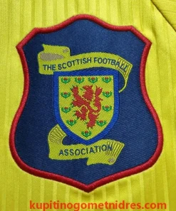 Alternative view of Škotska Retro Nogometni Dresi Gostujoči Rumena 1996-1998