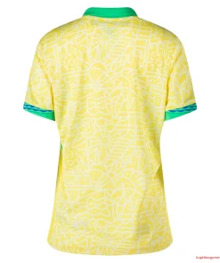 Alternative view of Ženski Brazilija Nogometni Dresi Domači 2024