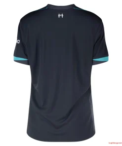 Alternative view of Ženski Liverpool Nogometni Dresi Gostujoči 2024/25